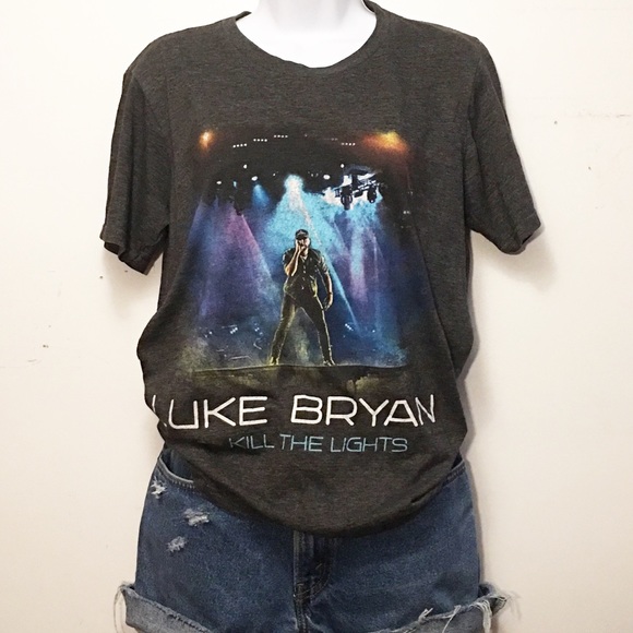 Luke Bryan Kill the Lights Tour T-shirt - Picture 2 of 3